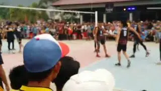 Aldy azhar main volley di Tebas KAL-BAR