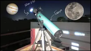 Capturing jupiter with , telescope via nikon z50 camera , #astronomyequipment