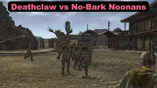 How Many No-Bark Noonans To Beat a Deathclaw? - Fallout New Vegas NPC Battles