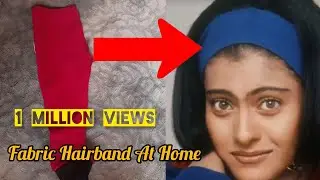 🤩Easy Stylish Headband At Home/Purane Kapre Se Banaye Headband #viralvideo #youtubeshorts 