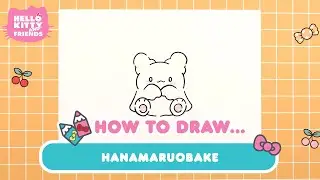 How to Draw Hanamaruobake | Hello Kitty Crafts
