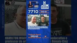 Hamilton Muay Thai apoia Renato Cruz 7710 para Deputado Federal
