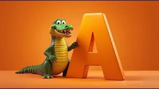 A Is for Alligator 🐊 | Fun Animal Facts for Kids | AniminiABC