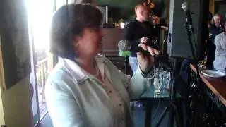 Eileen Quinlan speaks at Fund Raiser for Dan Quinlan at the Galway Arms, September 12, 2010