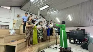 THẮP S&Aacute;NG L&Ecirc;N -  KIM LONG | Ca Đo&agrave;n Cecilia | Gx. Th&aacute;i H&ograve;a