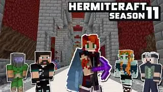 Supervising the Hermitcraft Nether Hub Building! Stream VOD