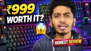₹999 Gaming Keyboard 😱 | Frontech KB-0014 Unboxing & Honest Review | Worth It?