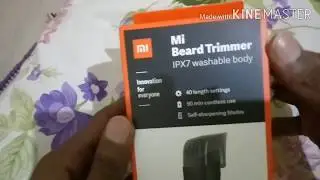 Mi Beard Trimmer XXQ01HM Unboxing