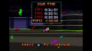 Crash Team Racing - Oxide Time Trial #17: Slide Coliseum