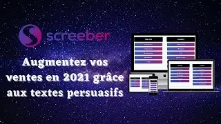 Augmentez vos ventes en 2021 avec le logiciel de Copywriting Screeber(Pr&eacute;sentation + D&eacute;monstration)