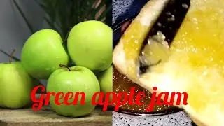 Green Apples jam recipe, minton me breakfast ready 🍏🍏