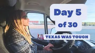 Day 5 | 30 Day Van Life Vlog | Tough Texas Back Roads and a New Mexico Sunset