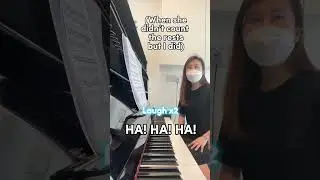 My #pianostudent from #anime #laughing #moments #pianolesson #pianoteacher #jcms