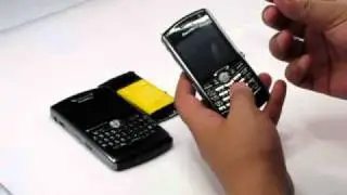 Video Instruction for Blackberry 8800, Blackberry 8100 8120 Trackball Replacement