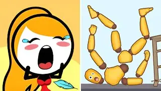 SAVE HER vs KICK & BREAK &mdash; Funny Puzzle + Physics Game, Satisfying ASMR Mobile Gameplay 2026