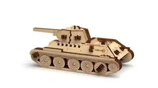Анимация моделей UNIT 360&deg; Танк T-34