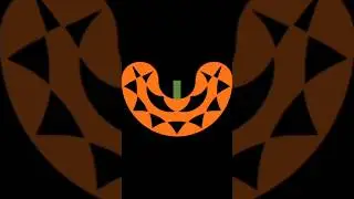 Halloween 2025. #pattern #spirograph #mathart #codeart #shorts