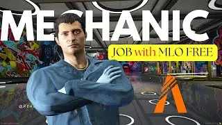 FiveM Mechanic Job Script with Mechanic Shop MLO Free [QBcore]