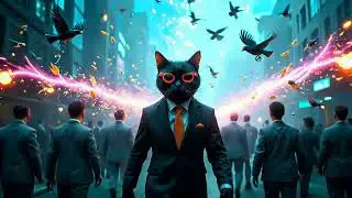 The Fellowship of the Fur: The Dapper Cats Journey Begins | Den Dragon (Watch in 4K!) #aiart