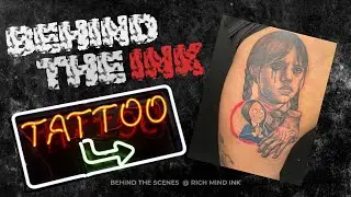 Behind the Ink: Creating a Dark & Detailed Wednesday Addams Tattoo