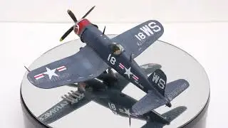 1/72 F4U-4 BuNo. 96845 WS18 of VMF-323 Death Rattlers USS Sicily June 1951 from Legion Models