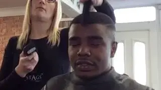 Fresh trim! Barber life!