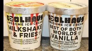 Coolhaus Ice Cream: Milkshake & Fries and Best of Both Worlds Vanilla Review