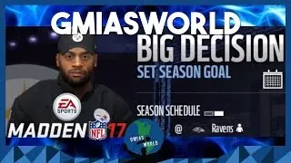 BIG DECISIONS, GAME PLANNING, & PRACTICE DRILLS! | Madden 17 Connected Franchise Mode Gameplay