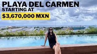 Condos in PLAYA DEL CARMEN just one block from the 5th Avenue starting at $3,670,000 MXN 