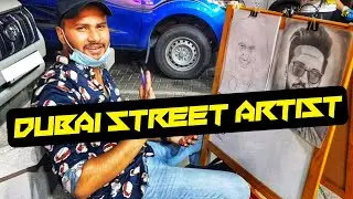Dubai Street Sketch Artist | Al Rigga Street