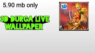 3d durga live wallpaper navratri ke leya download now