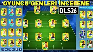 DLS 26 DA OYUNCU GENLERİ VE FOTOĞRAFLARI İNCELEME | Dream League Soccer 2026