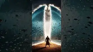 Epic Bible Miracle: The Red Sea Parting | Cinematic Animation #shorts