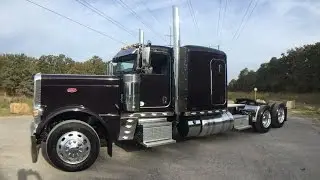 My LAST 2016 389 Peterbilt Flat Top $147,880! 550hp 18 Speed Platinum Black Cherry Metallic