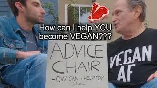 VEGAN BEGS Me To Stop Eating Meat 🥩