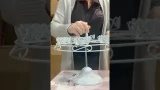 🔆How To Put Together A Carousel Cake Stand🔆