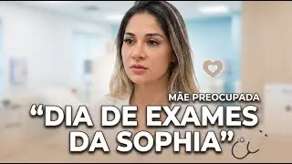 Hoje foi dia de exames da Sophi #saude #hospital #exames #mairacardi #mamaesnotiktok