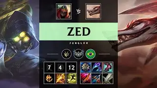 Zed Jungle vs Naafiri - BR Challenger Patch 25.18