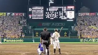 【貴重映像】鳥谷敬 阪神での甲子園最後の打席 バックネット裏 全球ハイライト