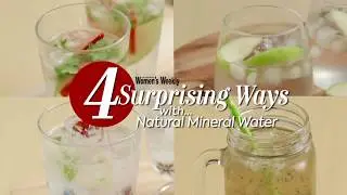 4 Surprising Ways With Mineral Water