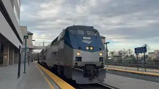 Amtrak Capitol Corridor 720 & California Zephyr 6 At Emeryville CA