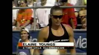 1997 Evian Open - Womens Beach Volleyball Final - Arce & Peak vs.  Masakayan & Youngs - Part 6