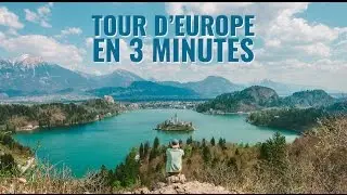 TOUR D'EUROPE EN TRAIN EN 3 MINUTES (INTERRAIL)