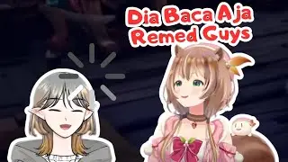 Risu ngakak ngelihat kelemotan otak Sammy [Hololive ID Clip]