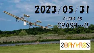 【HAPS】 2023/05/31_Zeph3 Circular Flight (CRASH)