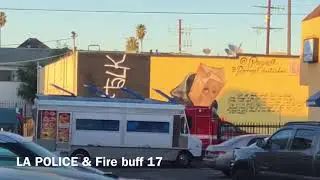 LAFD RESCUE 17 (reserve) Responding