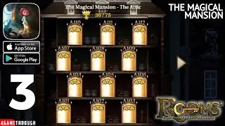 The Magical Mansion - The Attic A101 - A112 Rooms The Toymaker's Mansion Walkthrough ~ Part 3