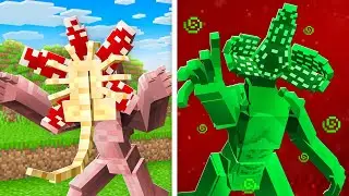 FACEHUGGER INFECTOU O DEMOGORGON STRANGER THINGS NO MINECRAFT