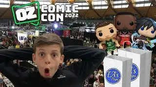 Funko Pop Hunting At Oz Comic Con