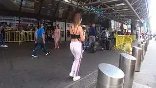Walking In New York City - Port Authority